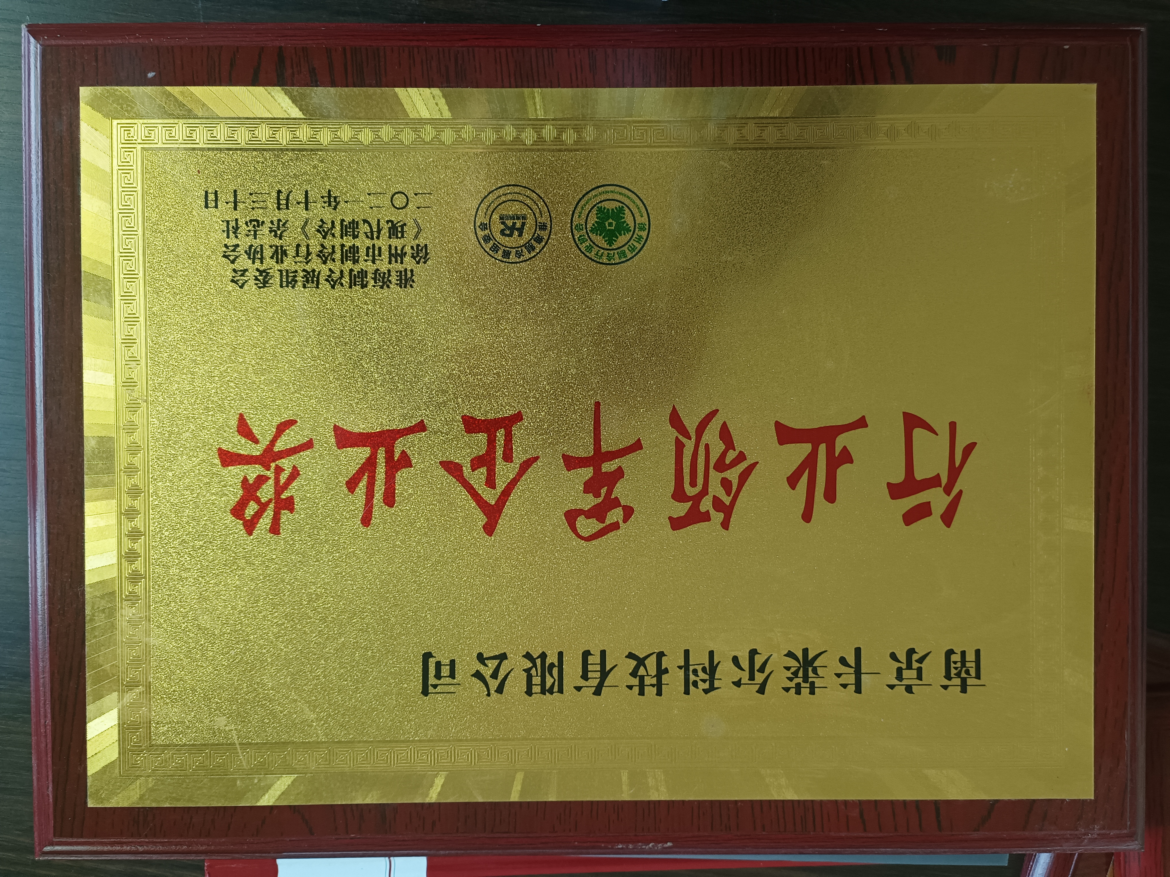 行業領軍企業獎